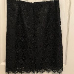Apt. 9 Lace Overlay Pencil Skirt - Sz. 10